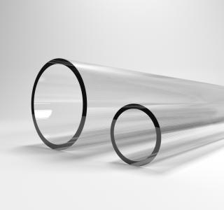 Tubi in Plexiglass Metacrilato Trasparente diametro da 20mm a 28mm