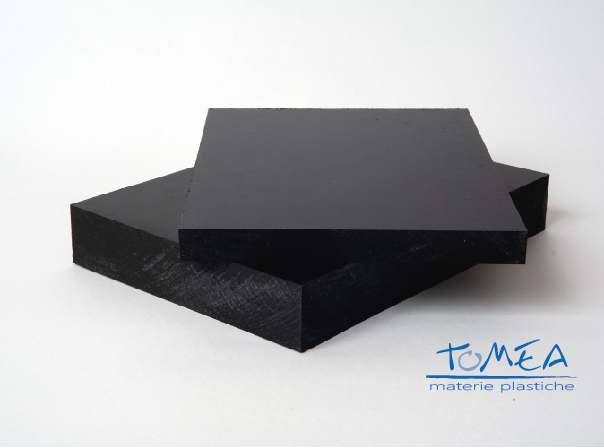 Lastra in plastica rigida nera ad alto impatto PS in polistirene espanso  flessibile 1MM
